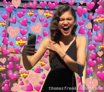 Zoe On Zendaya Love Memes Heart Meme Cute