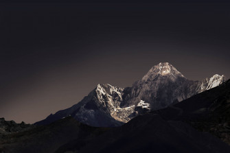 Night Mountain Wallpaper