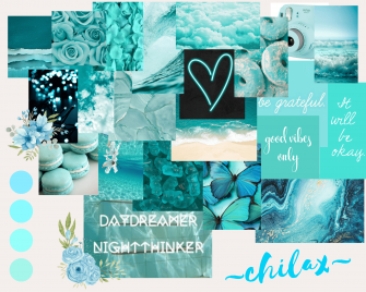 Turquoise Aesthetic Wallpaper