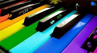 Piano Colorfull Wallpaper HD Desktop Background Gallery