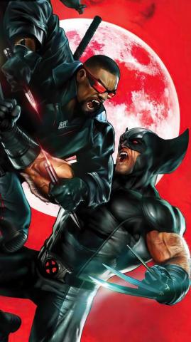 Wolverine Vs Blade Comic Art HD 4k Wallpaper