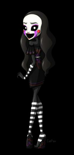 Puppet Fnaf In Monster High By C A T P W