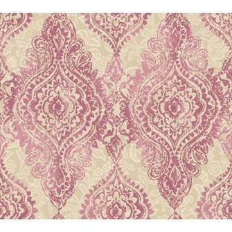 Pink Traditional Wallpaper Bellacor Poster
