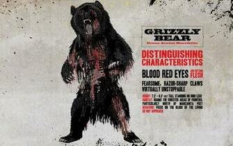 Zombie Grizzly Bear Wallpaper iPhone