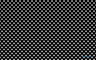 Black And White Polka Dots Background On