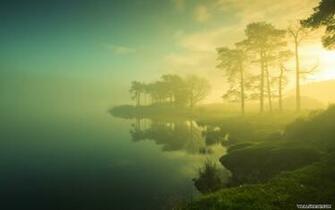 Thanks For Ing Foggy Lake Wallpaper Wallshade Is The Best