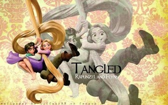Tangled Rapunzel Disney Princess Wallpaper