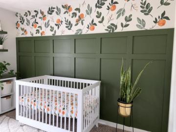 Recreate A Wallpaper Accent Wall Using Paint Greywoodmama