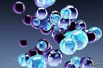 Bubbles 3d Wallpaper HD Cool Art