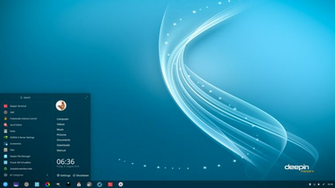 Deepin Glow Wallpaper