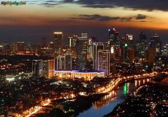 Manila At Night Wallpaper Philippines