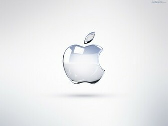 Bright Apple Logo Wallpaper Psdgraphics