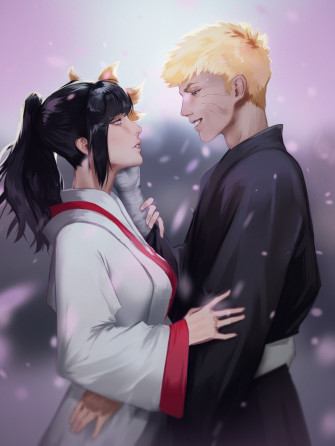 Naruhina Naruto Mobile Wallpaper By Flx Mangaka
