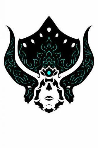 Warframe Lotus Tribal Helmet By Razuldarkwood