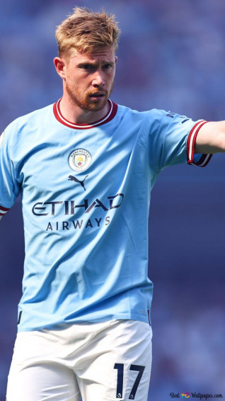 Manchester City Football Player Kevin De Bruyne Hand Sign 2k