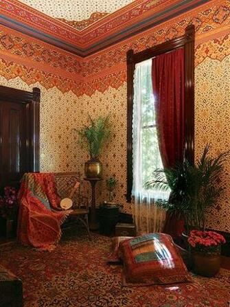 Bradbury Art Wallpaper Victorian Orientalism