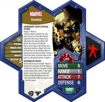 The C3g Book Of Thanos Heroscapers