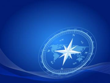 Compass Presentation Powerpoint Templates 3d