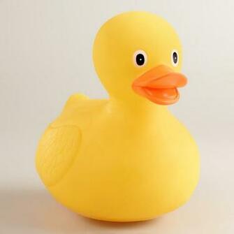 Large Rubber Duck World Market
