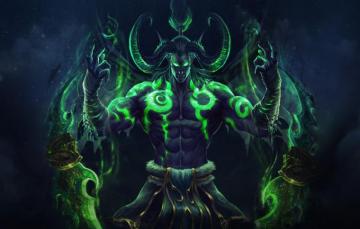 Wallpaper The Game Illidan Demon Wow Stormrage Warcraft