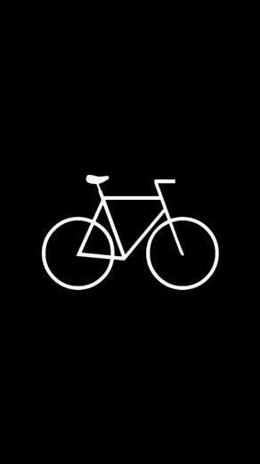 Flat Simple Bicycle Hipster Android Wallpaper HD