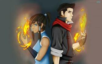 Korra And Mako Wallpaper Wolves