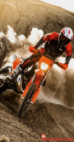Dirt Bike Adventure Sport iPhone Wallpaper