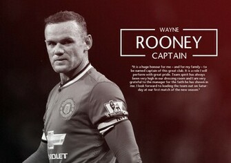Wayne Rooney Captain Wallpaper By Fristajlere