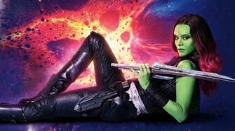 Guardians Of The Galaxy Vol Gamora UHD 8k Wallpaper