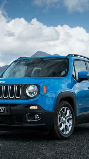 Wallpaper Jeep Renegade Longitude Blue Suv Cars Bikes