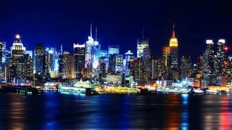 Ny City Spring New York At Night Wallpaper HD I