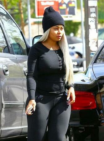 Blac Chyna In Tights Gotceleb