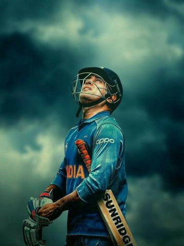 Simran On Favorite Ms Dhoni Wallpaper