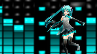 Mmd Hatsune Miku Banner 4k Wallpaper By Suspeso