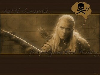 Legolas The Nine Walkers Wallpaper