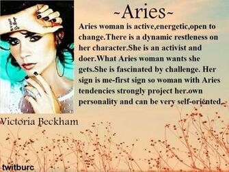 Quotes About Aries Woman