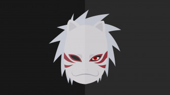 Kakashi Hatake Naruto Minimalist HD Anime 4k Wallpaper Image