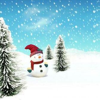 iPad Wallpaper Christmas Scenery Mini