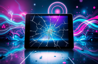Broken iPad Wallpaper