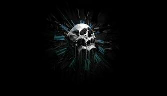 Black Skull Wallpaper