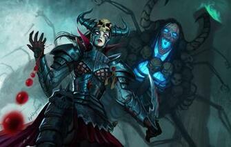 Wallpaper Illustration Characters Necromancer Game Art Kyle
