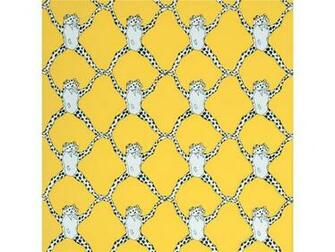 Trellis Wall Paper Black White Yellow Urb Animal Wallpaper