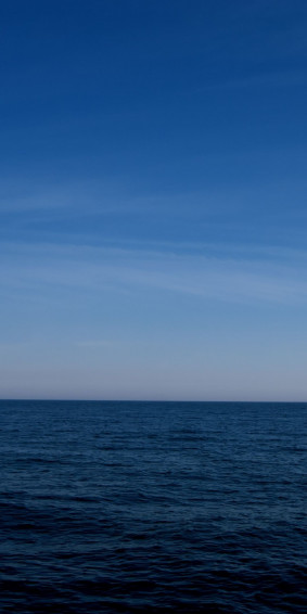 Blue Sunny Day Baltic Sea Calm Wallpaper