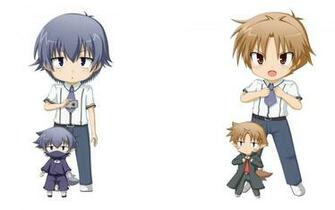 Baka To Test Shoukanjuu Simple Background White Yoshii
