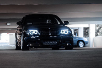 Bmw E82 Coupe Series With Vs 5rs In Brushed Clear On