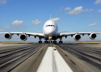 Airbus A380 Airliner Plane Airplane Transport Wallpaper