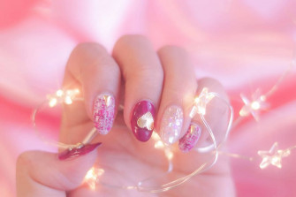 Nails With Fairy Lights Sotj2fi9m2o8dzpj Wallpaper
