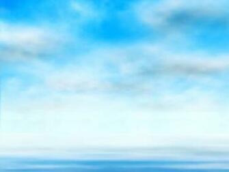 Blue Sky With Clouds Vector Background Background