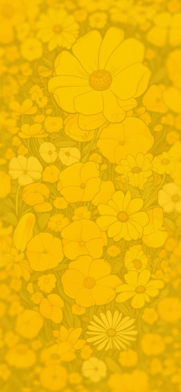 Yellow Flowers Aesthetic Wallpaper Cool HD Floral
