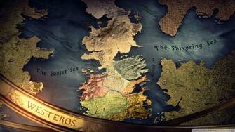 Game Of Thrones Map Westeros 4k HD Desktop Wallpaper For
